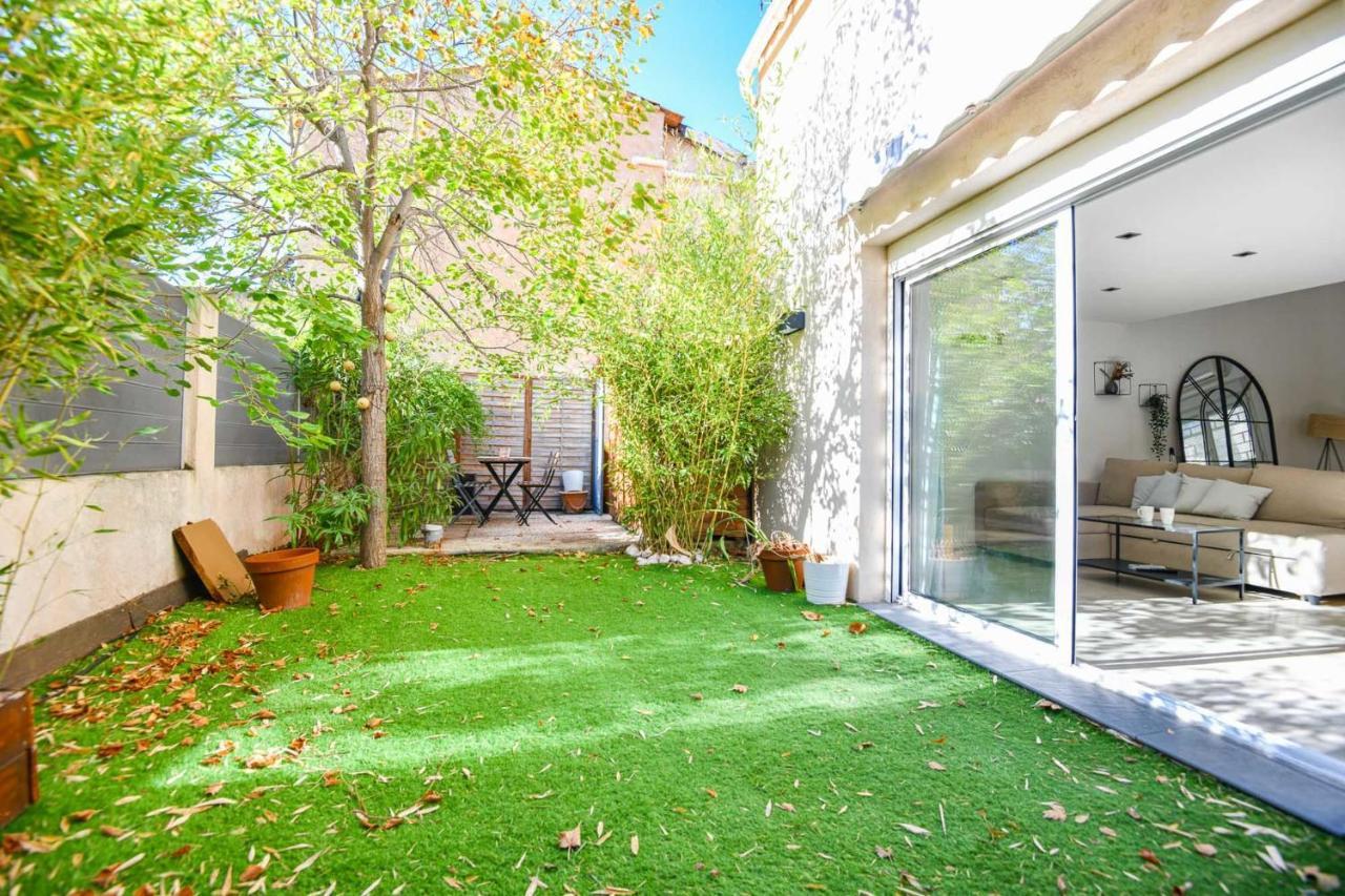 La Ganay - Maison Avec Clim Proche Metro Velodrome Marseille Extérieur photo